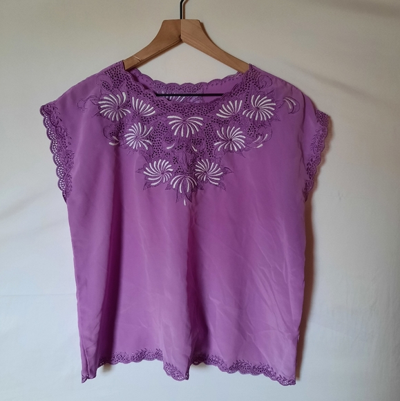 Vintage embroidered blouse - Picture 7 of 7